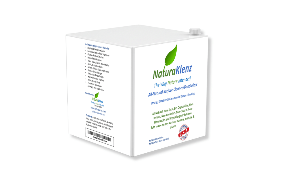 NaturaKlenz HOCl hypochlorous acid medical-grade disinfectant for professional air and surface treatment