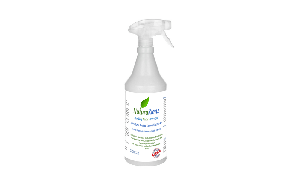 NaturaKlenz natural medical-grade disinfectant protects family health with air and surface sanitizing