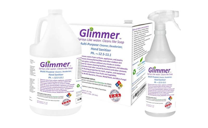 Buy Glimmer natural disinfectant spray and hand sanitizer for home and office cleaning